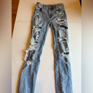 American eagle 00 skinny jeans